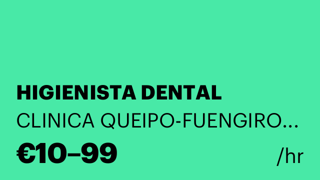 HIGIENISTA DENTAL