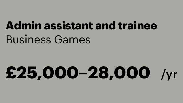 Admin assistant and trainee