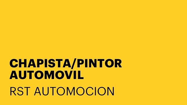 CHAPISTA/PINTOR AUTOMOVIL