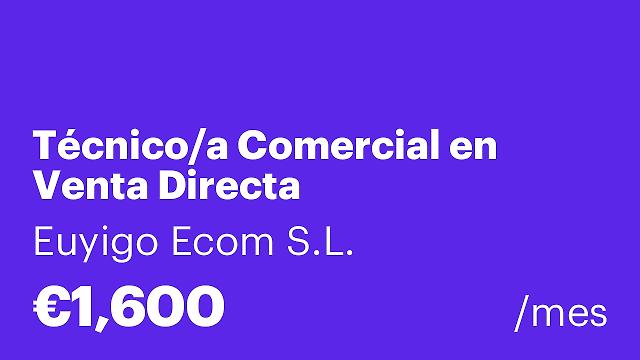 Técnico/a Comercial en Venta Directa