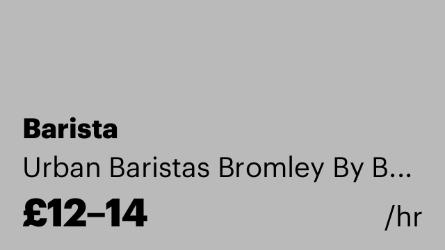 Barista