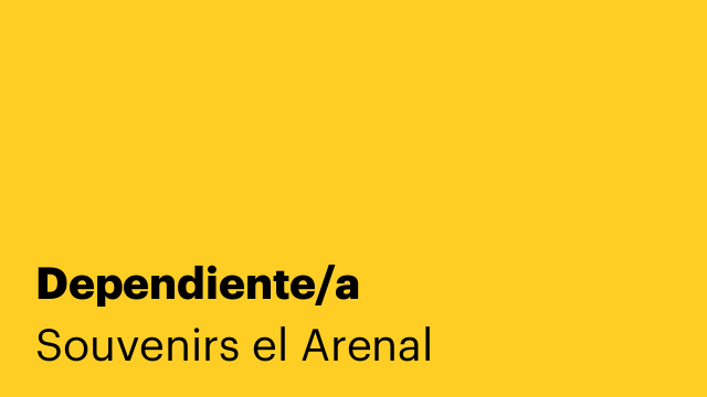 Dependiente/a