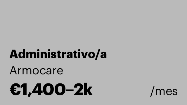 Administrativo/a