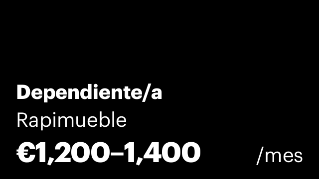 Dependiente/a