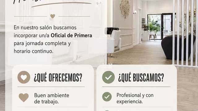 Oficial de Peluquería