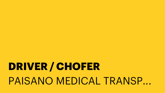 DRIVER / CHOFER