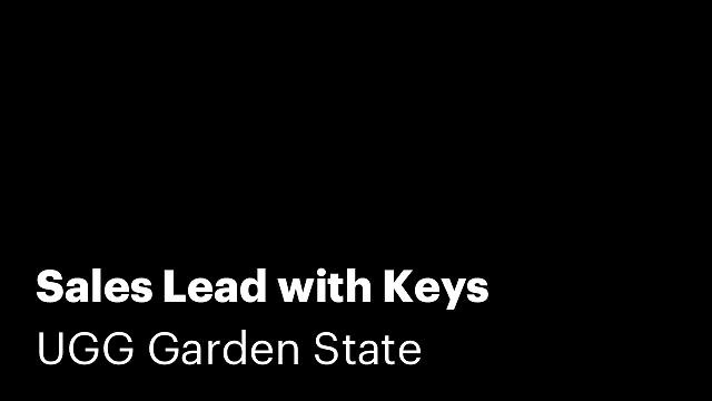 Sales Lead with Keys