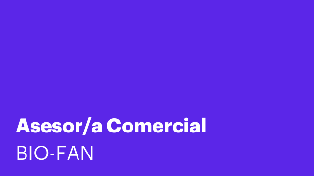 Asesor/a Comercial