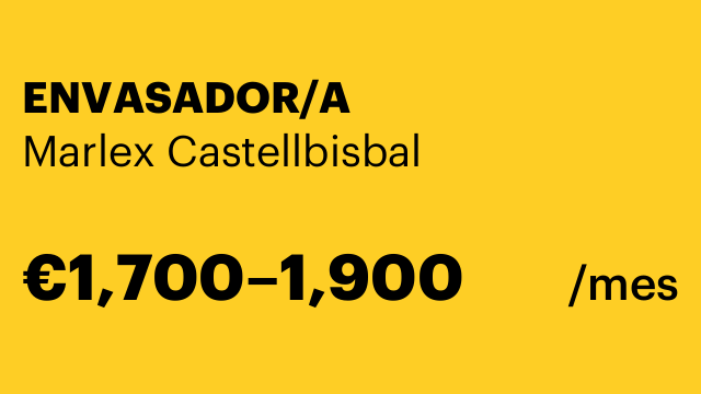 ENVASADOR/A