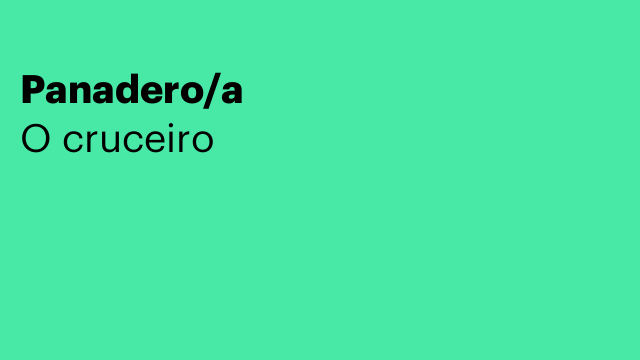 Panadero/a