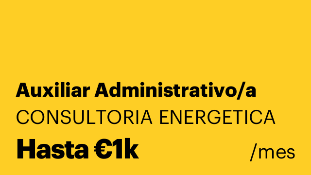 Auxiliar Administrativo/a