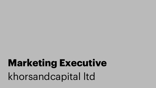 Marketing Executive