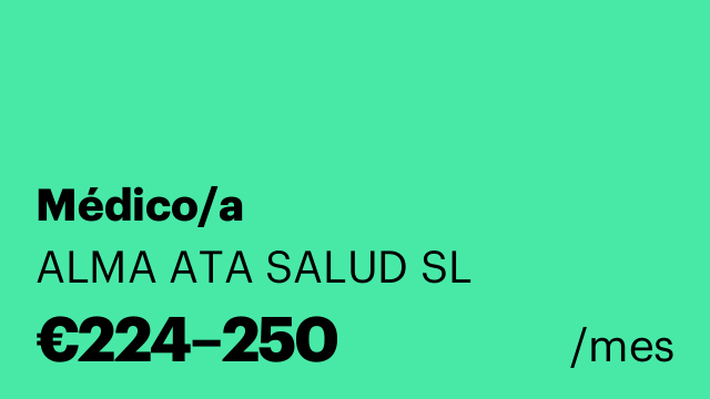 Médico/a