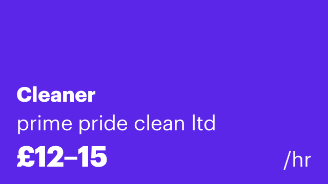 Cleaner