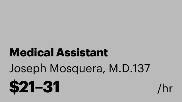 Medical Assistant