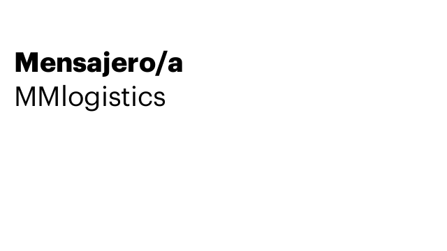Mensajero/a