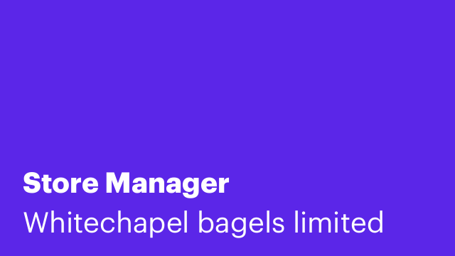 Store Manager