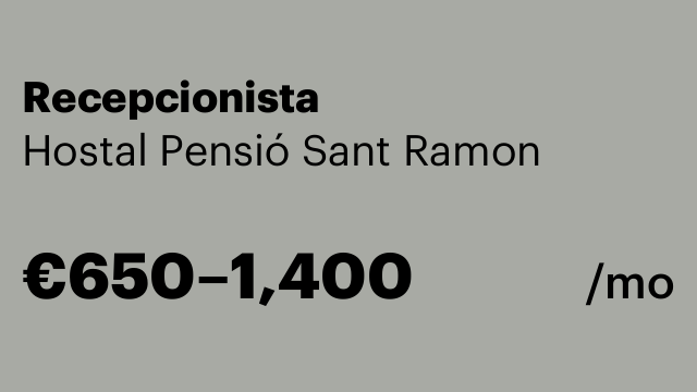 Recepcionista