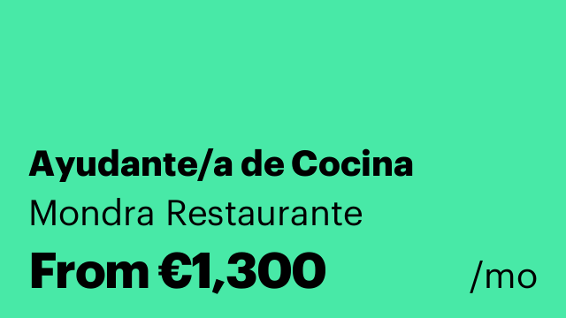 Ayudante/a de Cocina