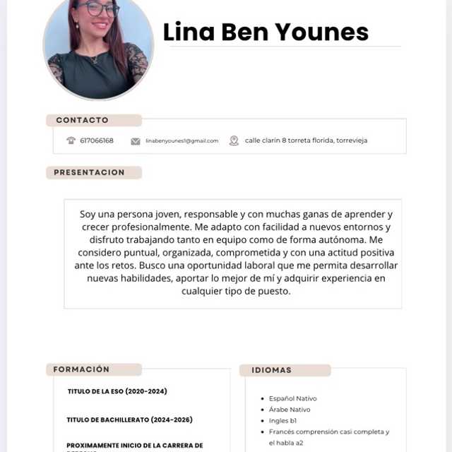 Candidate avatar