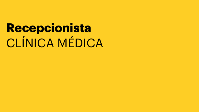 Recepcionista