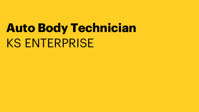 Auto Body Technician