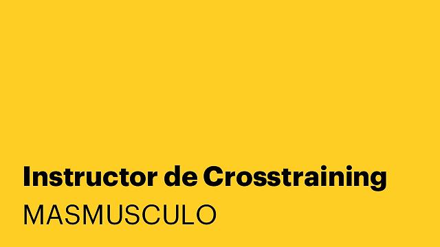 Instructor de Crosstraining