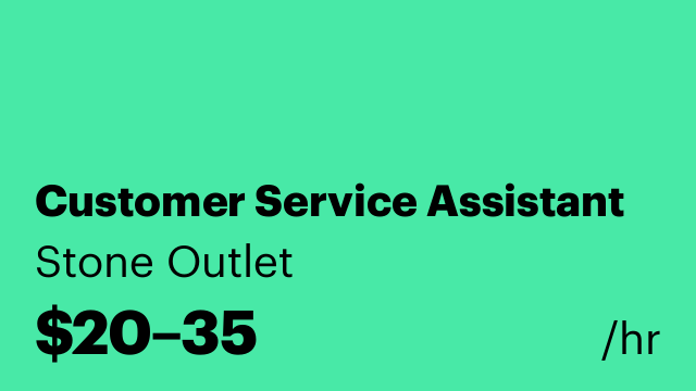 Customer Service Assistant