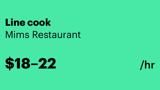 Line cook