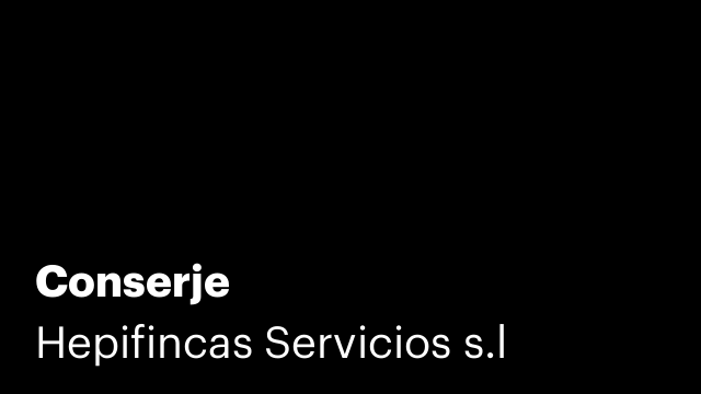 Conserje