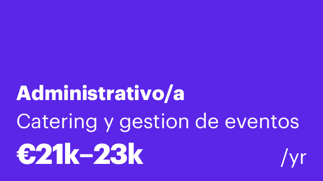 Administrativo/a