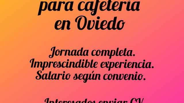 Ayudante de Camarero/a