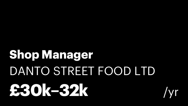 Shop Manager