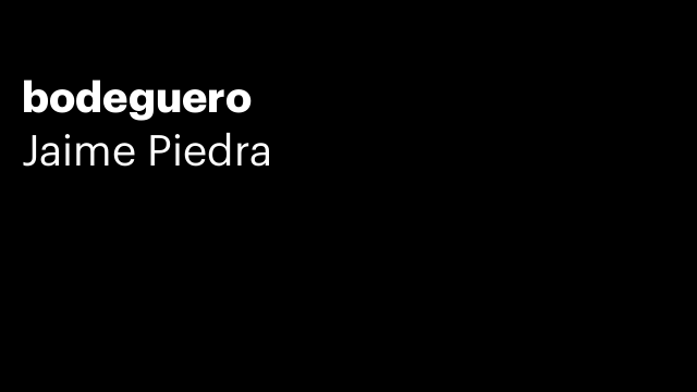 bodeguero