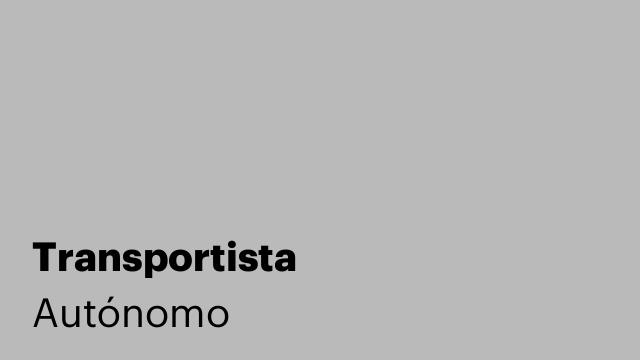 Transportista