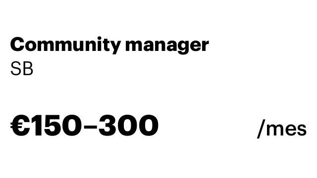 Community manager