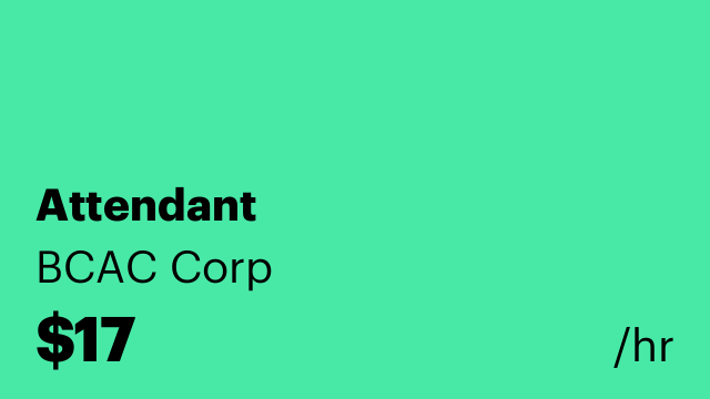 Attendant