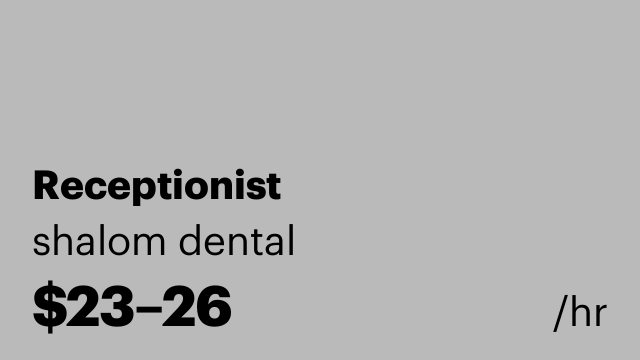 Receptionist