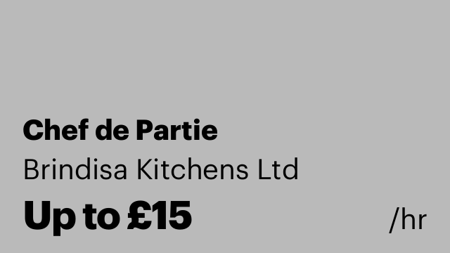 Chef de Partie