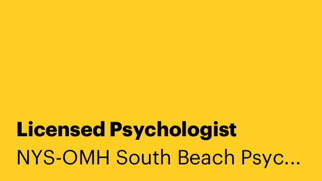 Licensed Psychologist