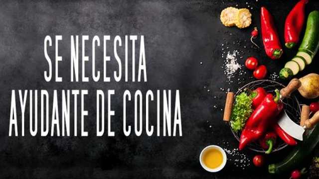 Ayudante/a de Cocina