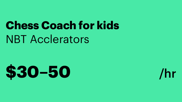 Chess Coach for kids
