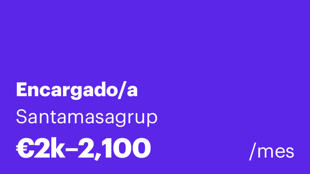 Encargado/a