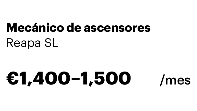 Mecánico de ascensores
