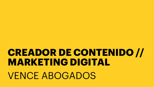 CREADOR DE CONTENIDO // MARKETING DIGITAL