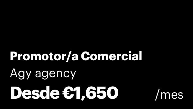 Promotor/a Comercial
