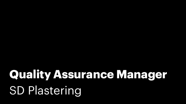 Quality Assurance Manager