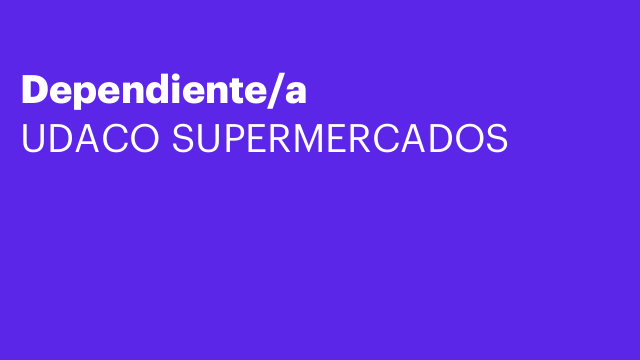 Dependiente/a