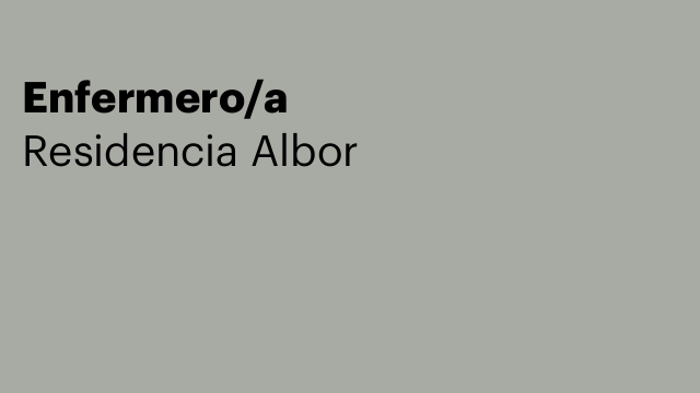 Enfermero/a