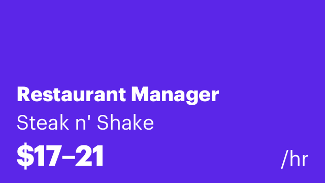Restaurant Manager
